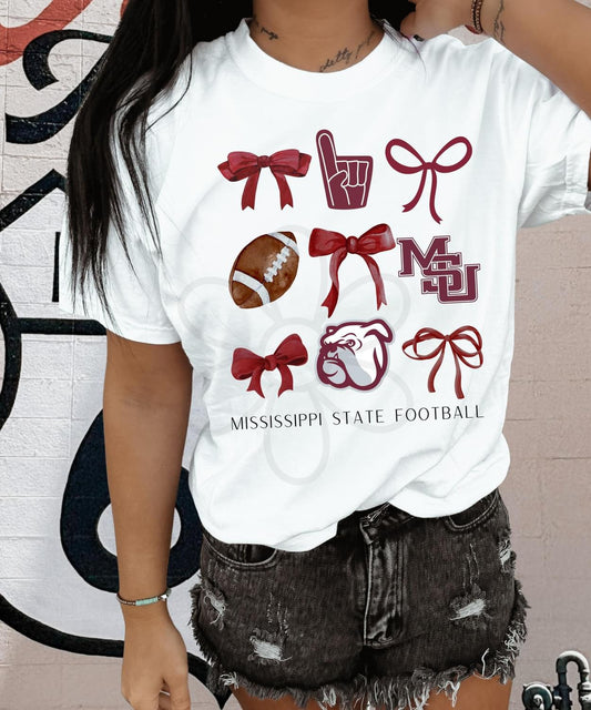 ’Mississippi State Football’ 🏈 Completed Tee