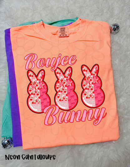 Boujee Bunny Kids Completed Tee