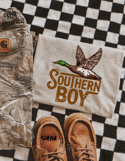 Duck Southern Boy Kids Completed Tee