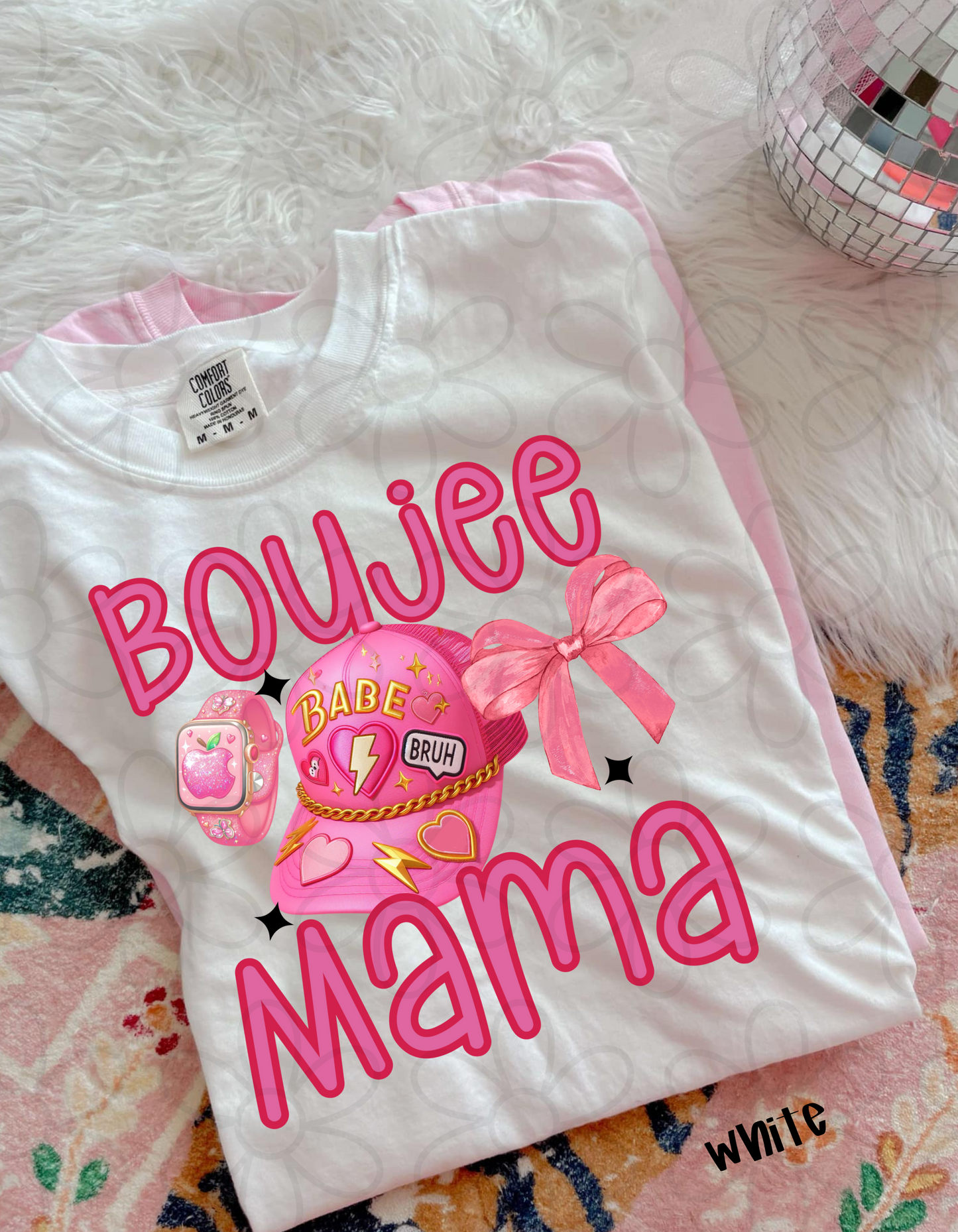 Hat Boujee Mama Completed Tee