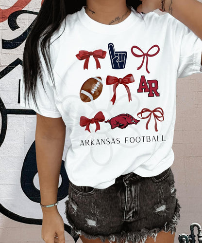 ‘Arkansas Football’ 🏈 Completed Tee