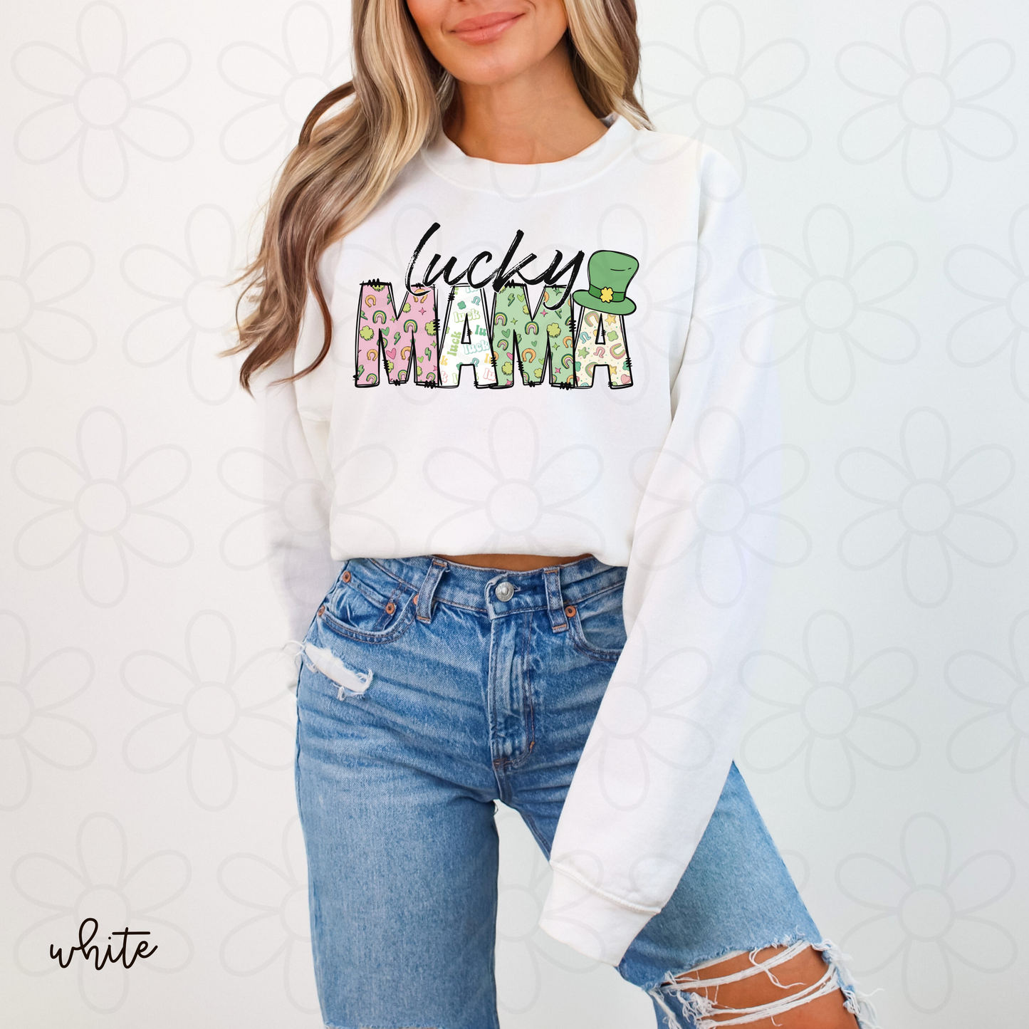 Lucky Mama Completed Tee