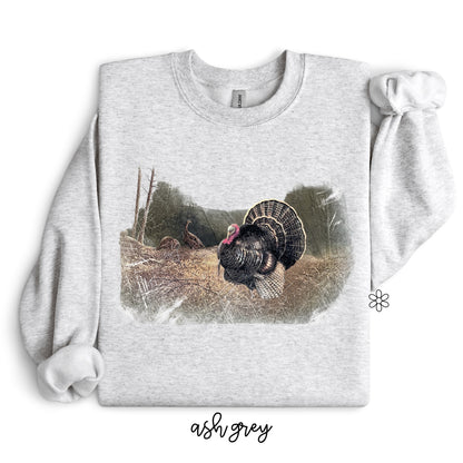 Vintage Turkey Hunting Kids Completed Tee