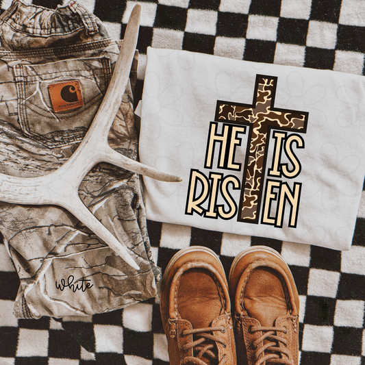 He has Risen  Kids Completed Tee