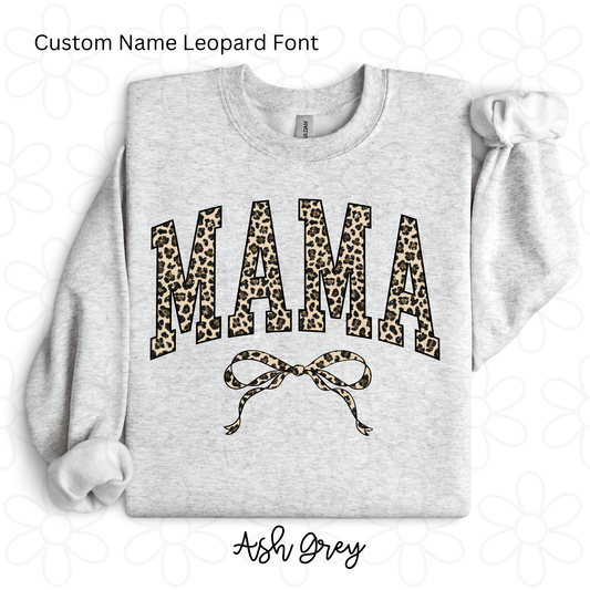 Custom Leopard Bow Completed Tee