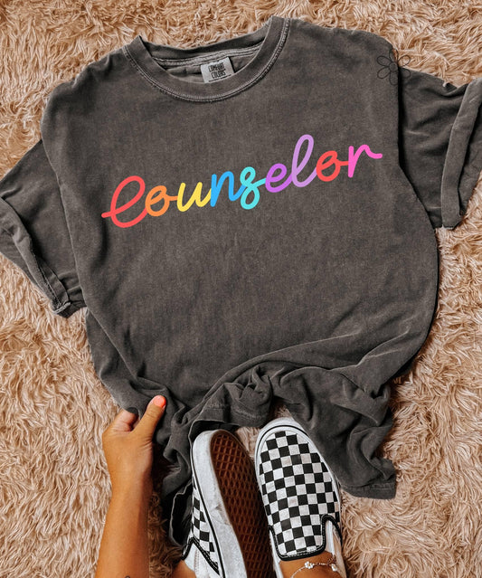 ‘Counselor’ Completed Tee