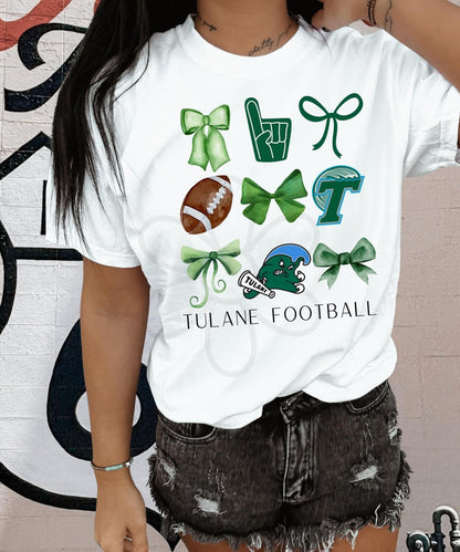 ‘Tulane Football’ 🏈 Completed Tee