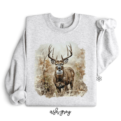 Vintage Deer Hunting  Kids Completed Tee