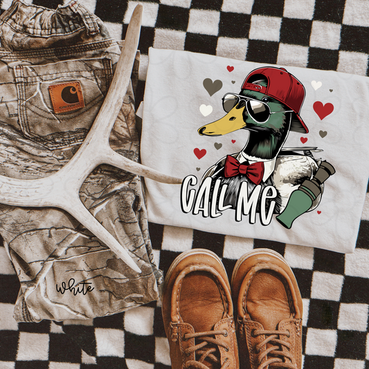 Call Me Duck Kids Completed Tee