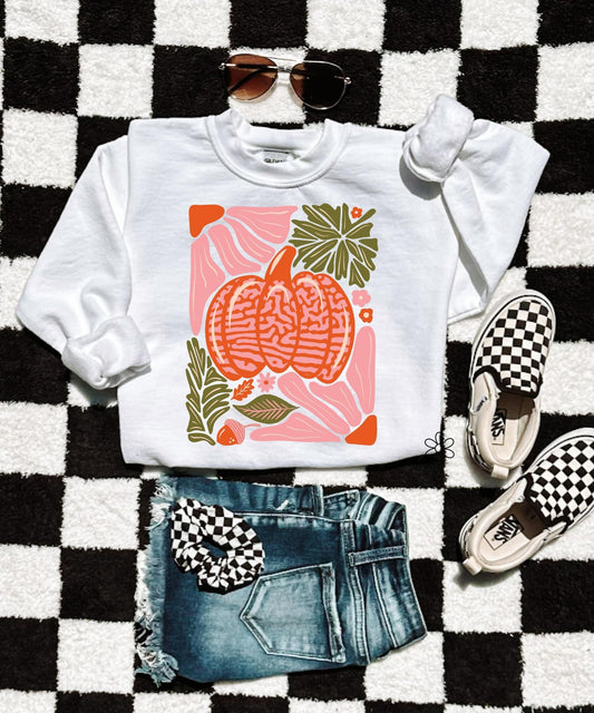 Cute Trendy Pumpkin Completed Tee