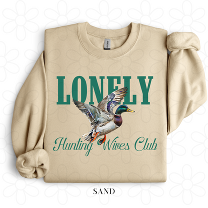 Lonely Hunting Wives Club Completed Tee