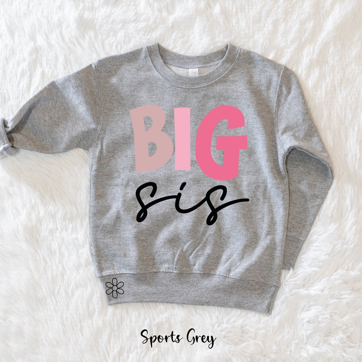 Big Sis Kids Completed Tee