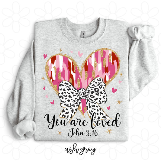 You Are Loved Completed Tee