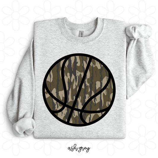 Camo Basketball Completed Tee