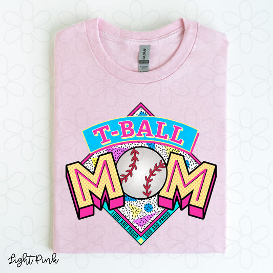 T Ball Mom DTF Transfer