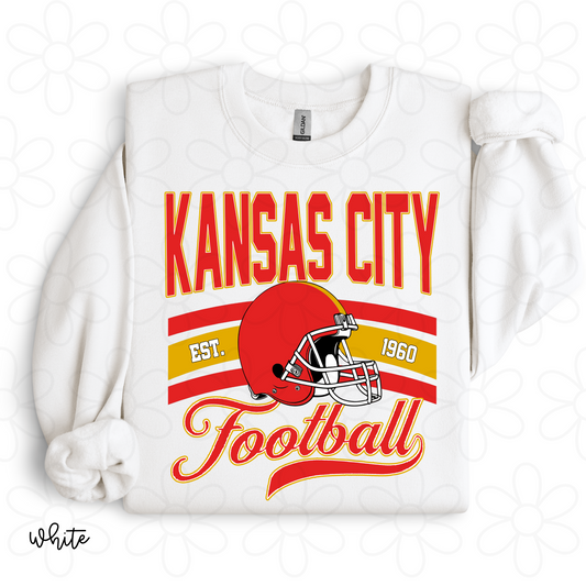 Kansas City Football Est. 1960 Completed Tee