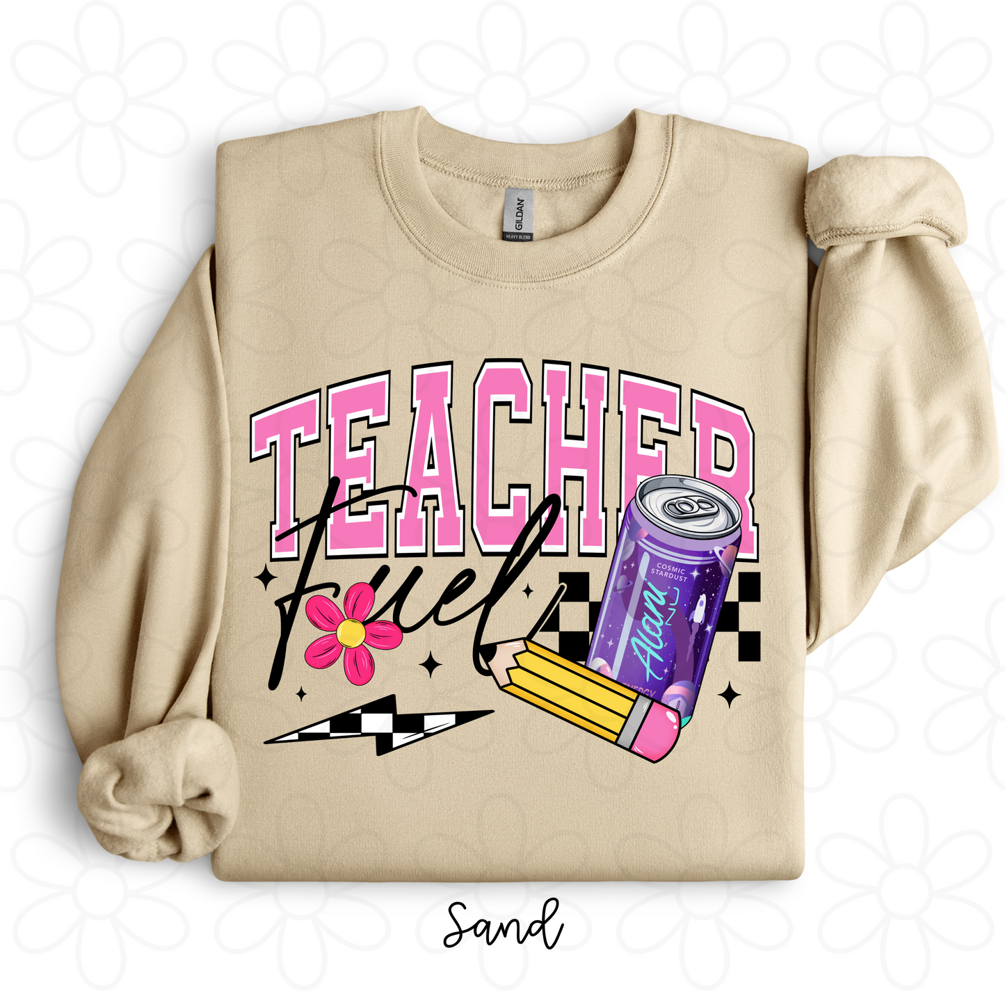 Teacher Fuel (Multiple Options NO CUSTOMS) Completed Tee