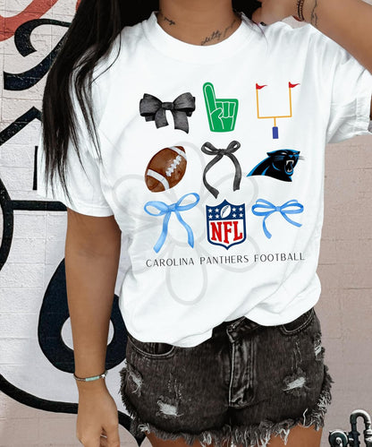 ‘Carolina Panthers Football’ 🏈 Completed Tee