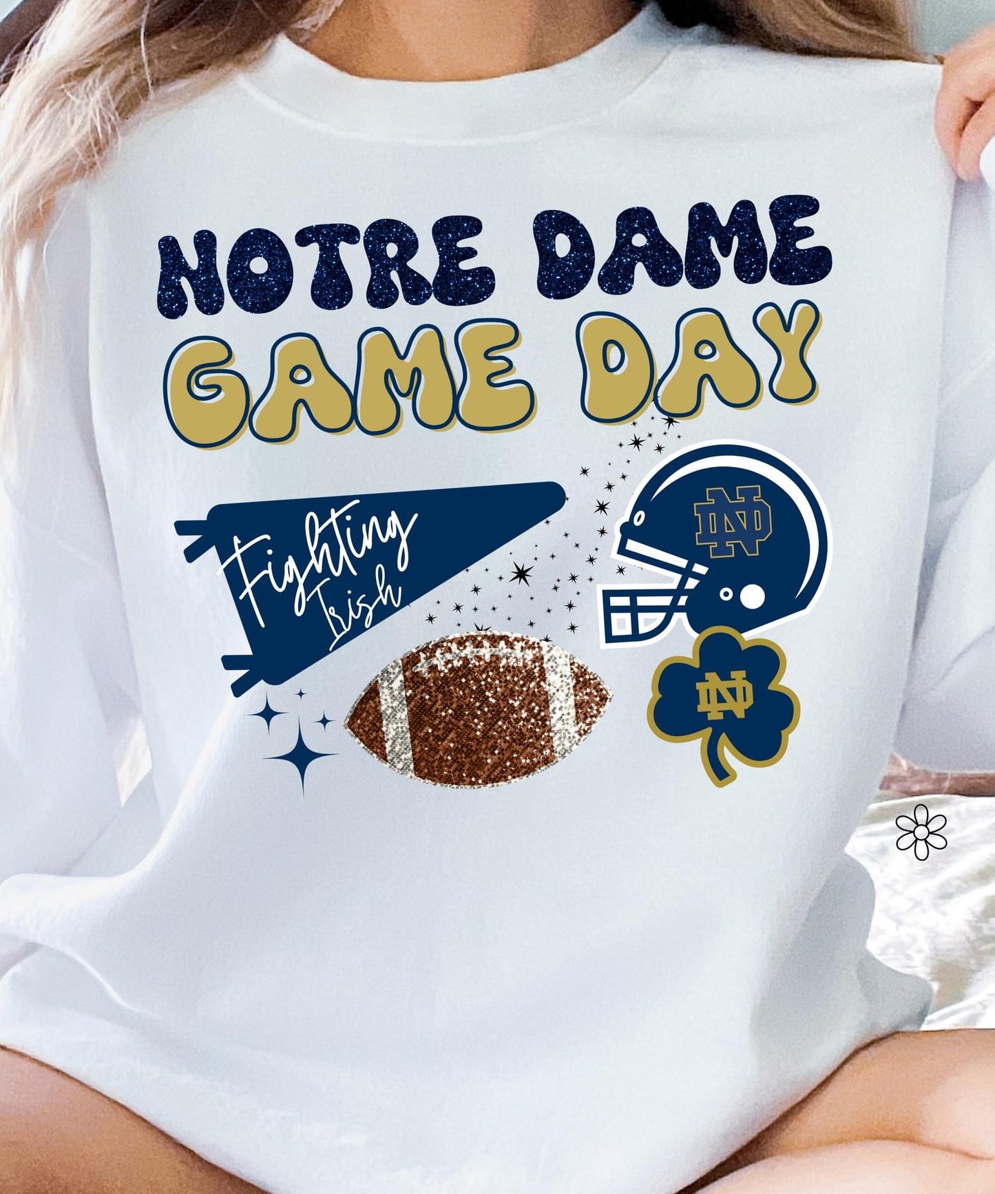 ‘Notre Dame Game Day’ DTF Transfer Only