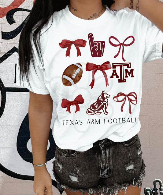 ‘Texas A&M Football’ 🏈 Completed Tee