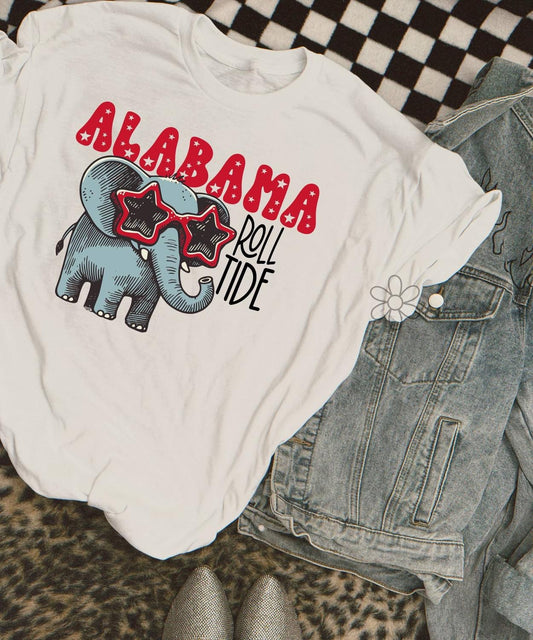 ‘Alabama Rolltide’ Completed Tee