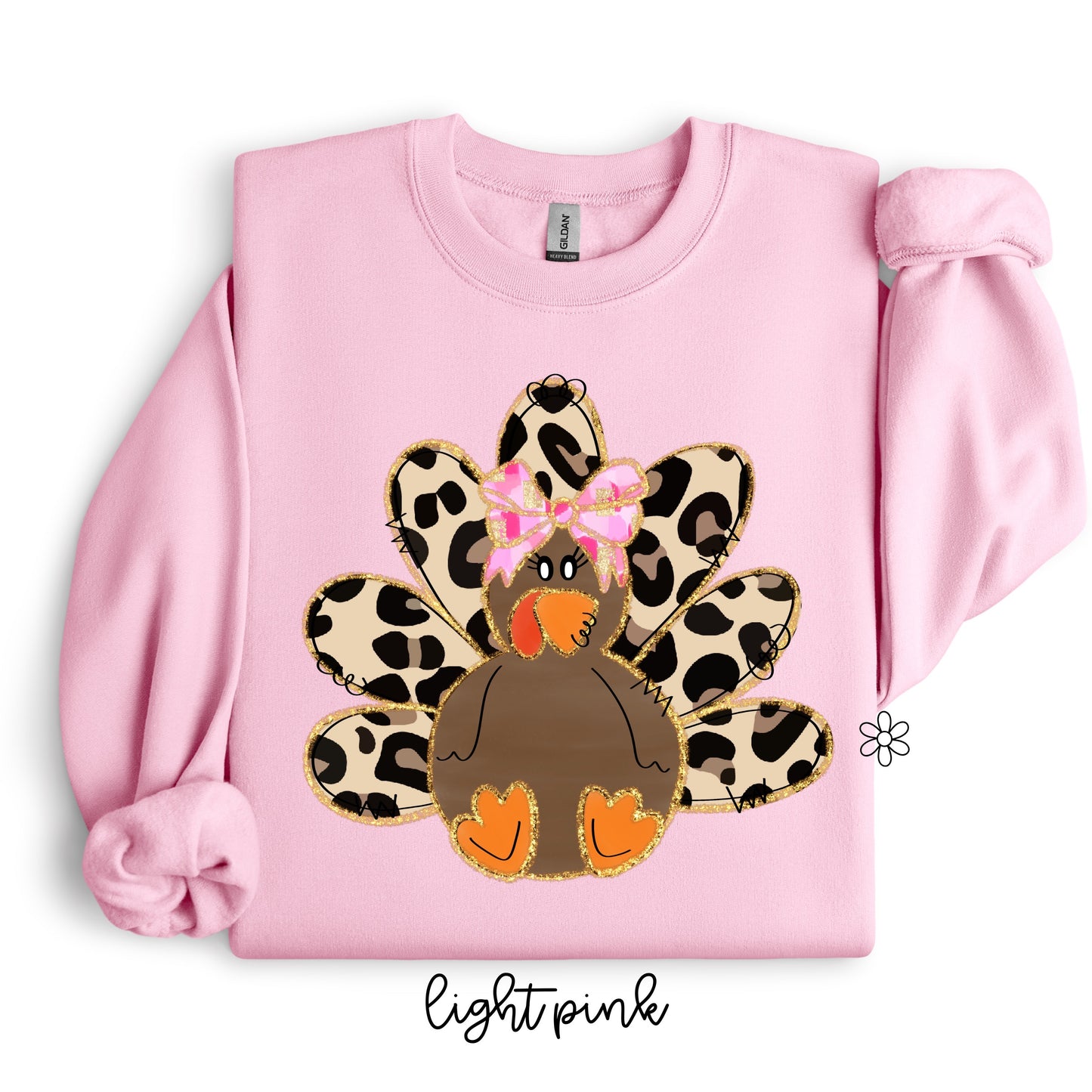 Leopard Turkey Kids Completed Tee