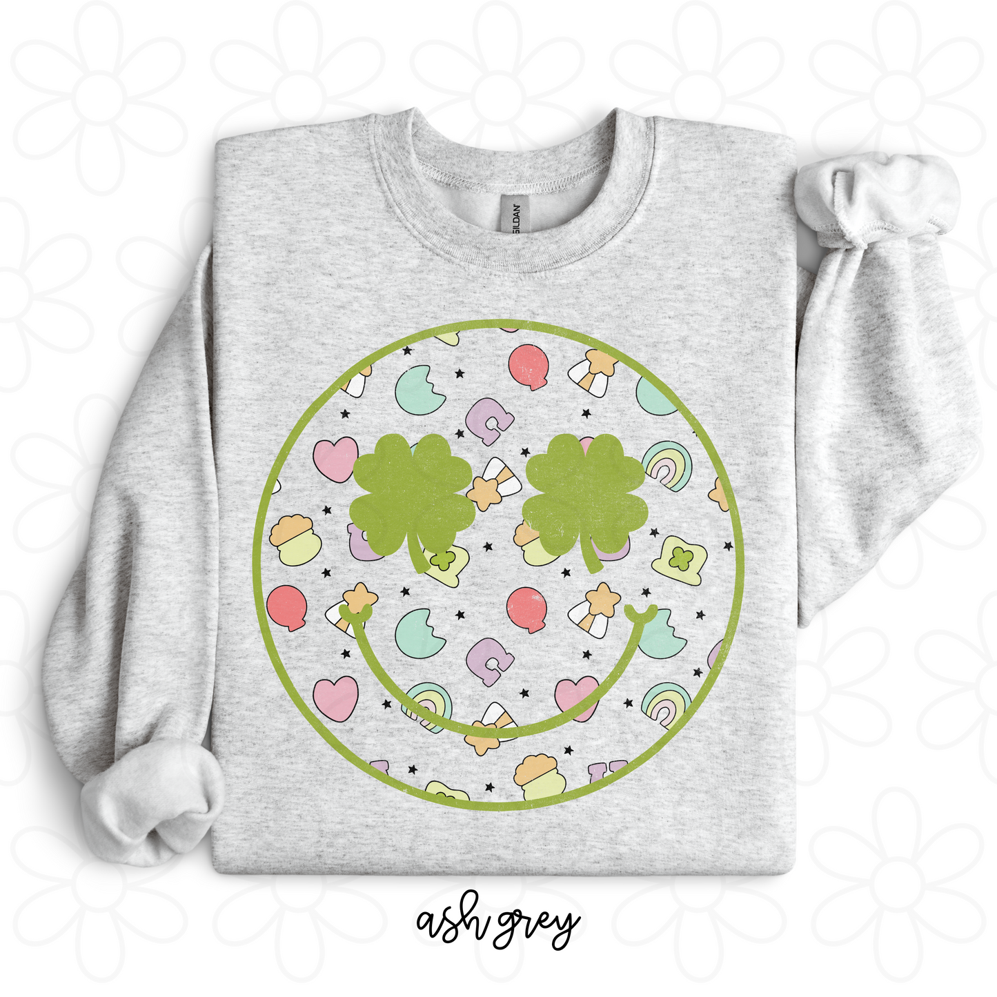 Lucky Charms Smiley Kids Completed Tee