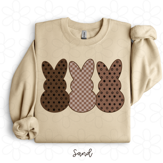 Designer Inspired Bunny Peeps Kids Completed Tee