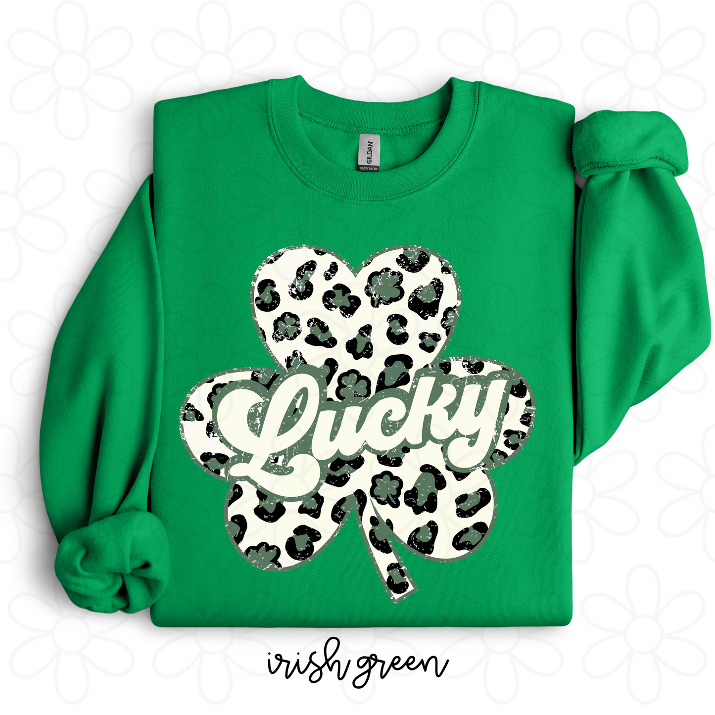 Leopard Lucky Clover Completed Tee