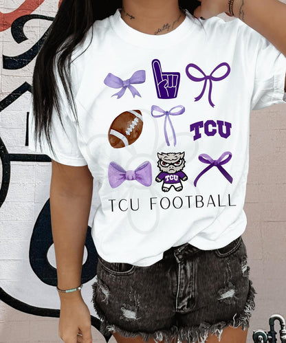 ‘TCU Football’ 🏈 Completed Tee