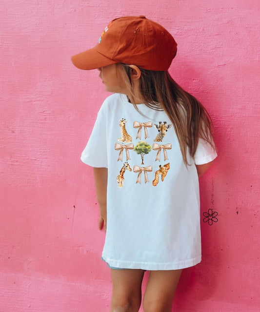 Cute Giraffes Completed Tee