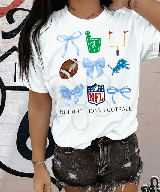 ’Detroit Lions Football’ 🏈 Completed Tee