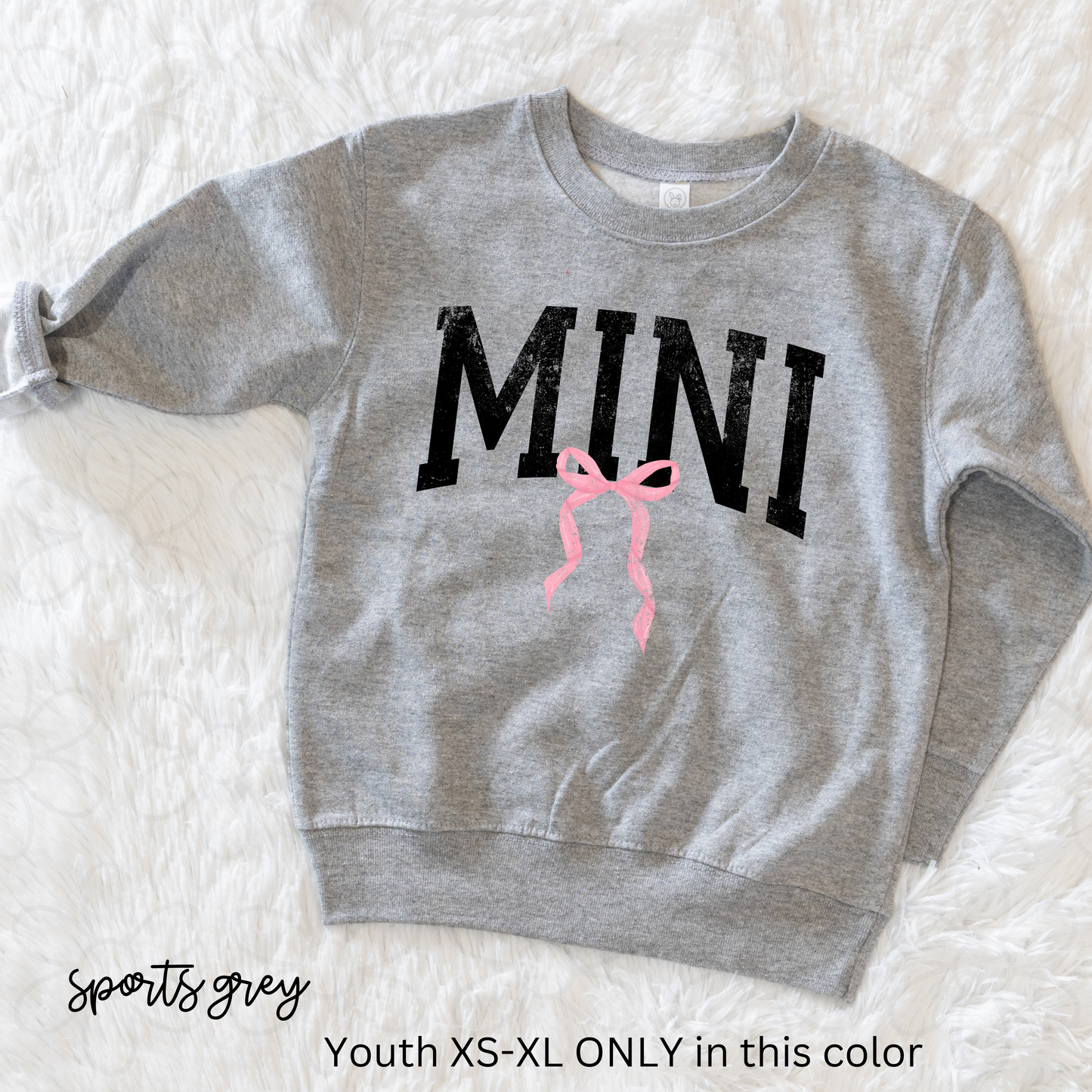 Mini Coquette Bow Kids Completed Tee