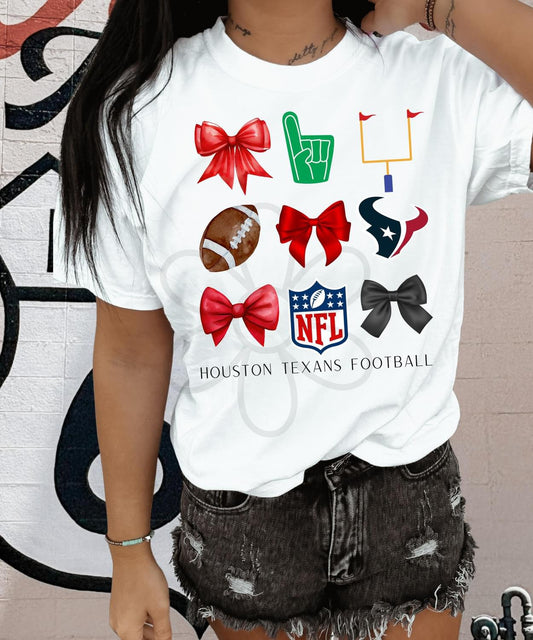 Houston Texans Football’ 🏈 Completed Tee