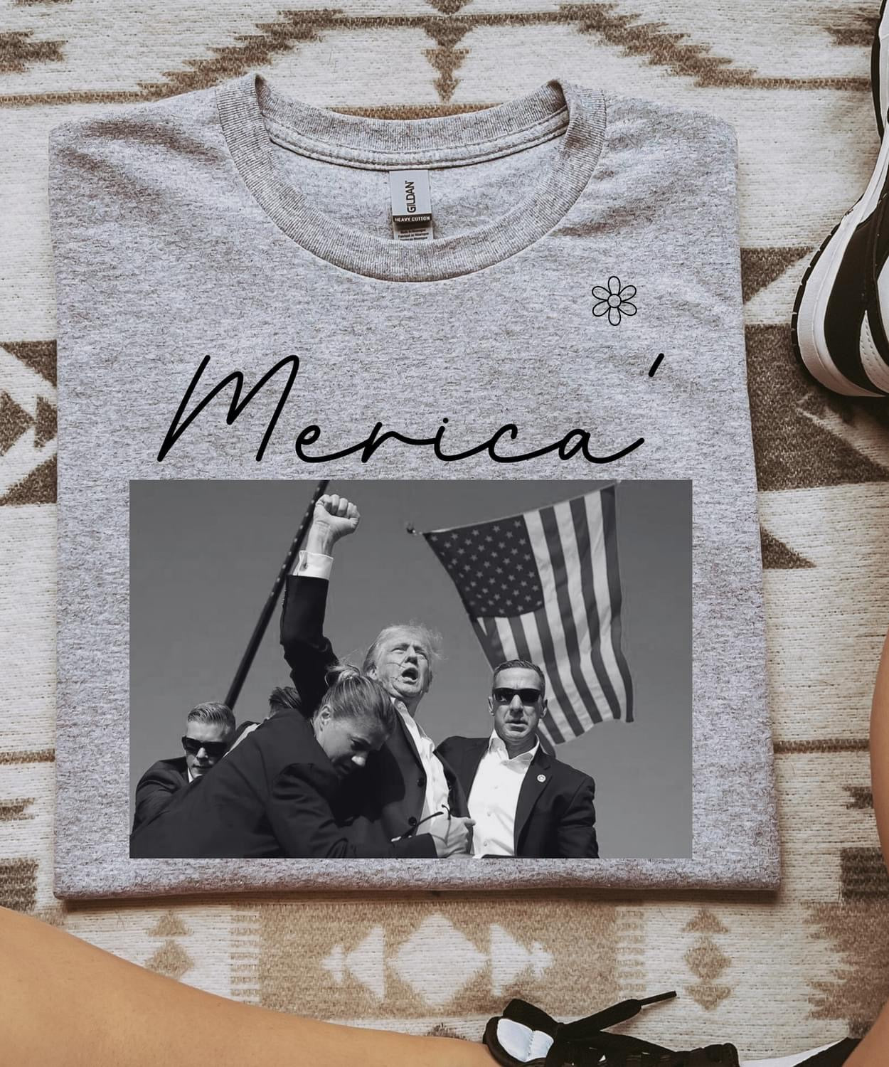 Trump ‘Merica’ Completed Tee