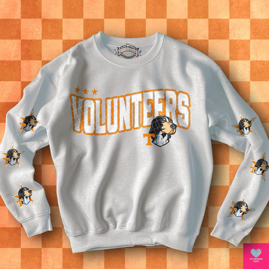 Tennessee Vols with stars Completed t shirt