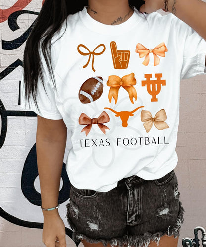 ’Texas Football’ 🏈 Completed Tee