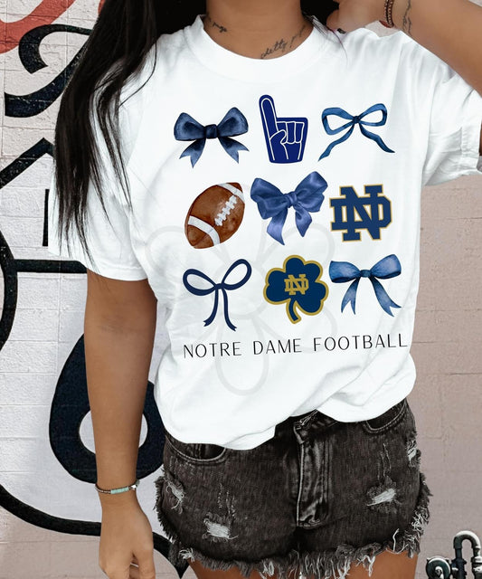 ‘Notre Dame Football’ 🏈 Completed Tee