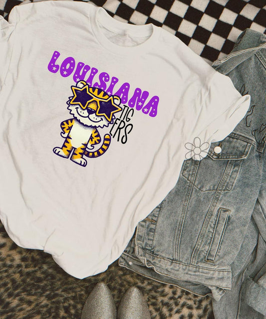 ‘Louisiana Tigers’ DTF Transfer Only