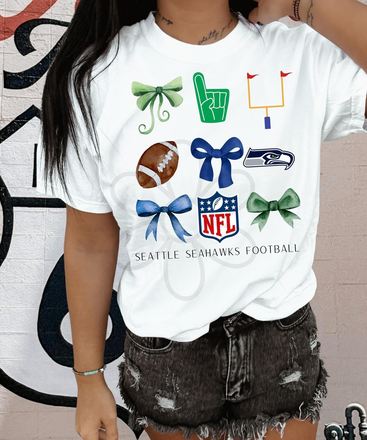 ‘Seattle Seahawks Football’ 🏈 Completed Tee