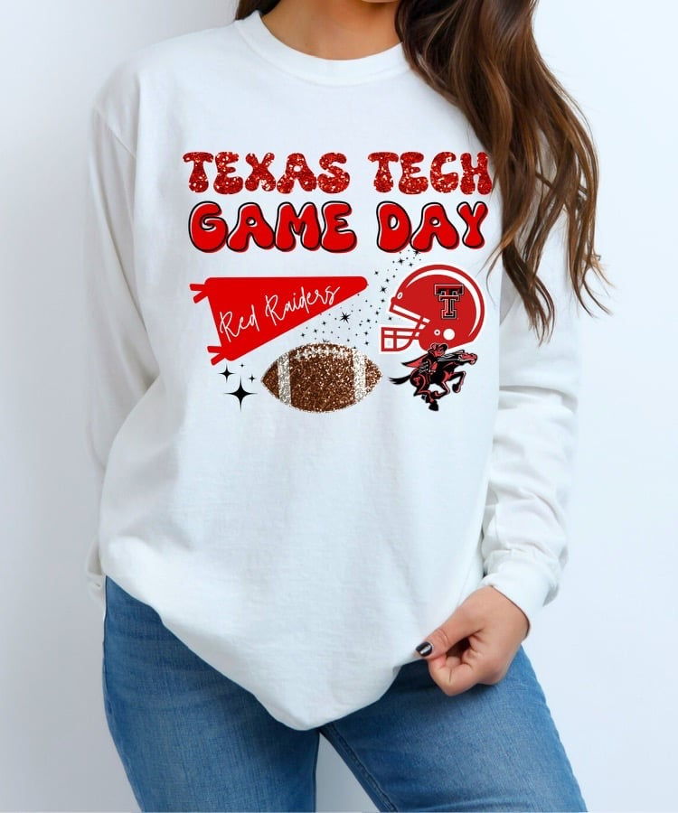 Texas Tech Game Day Completed Tee