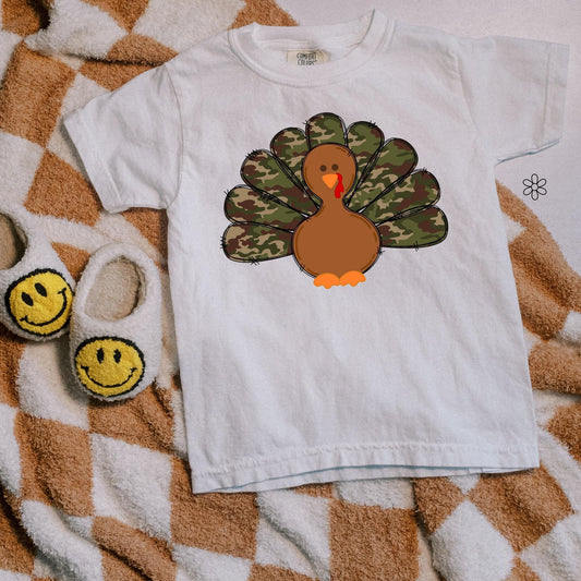 Camo Turkey Completed Tee