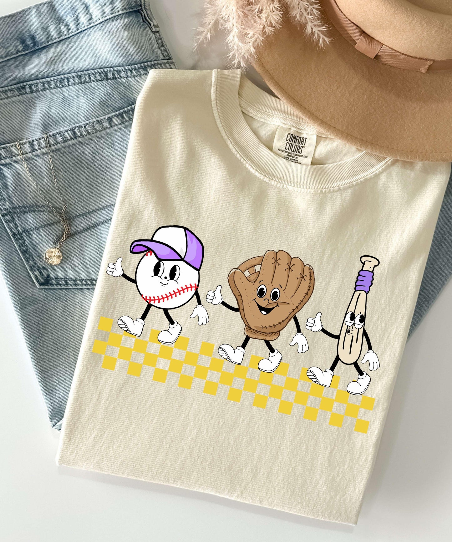 Baseball Trio Completed Tee