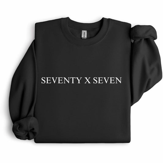 Seventy X Seven White DTF Transfer Only