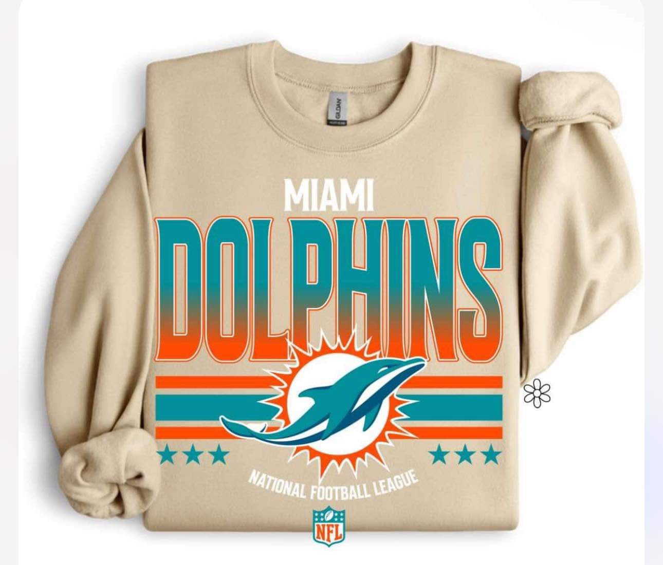 Miami Dolphins Completed Tee