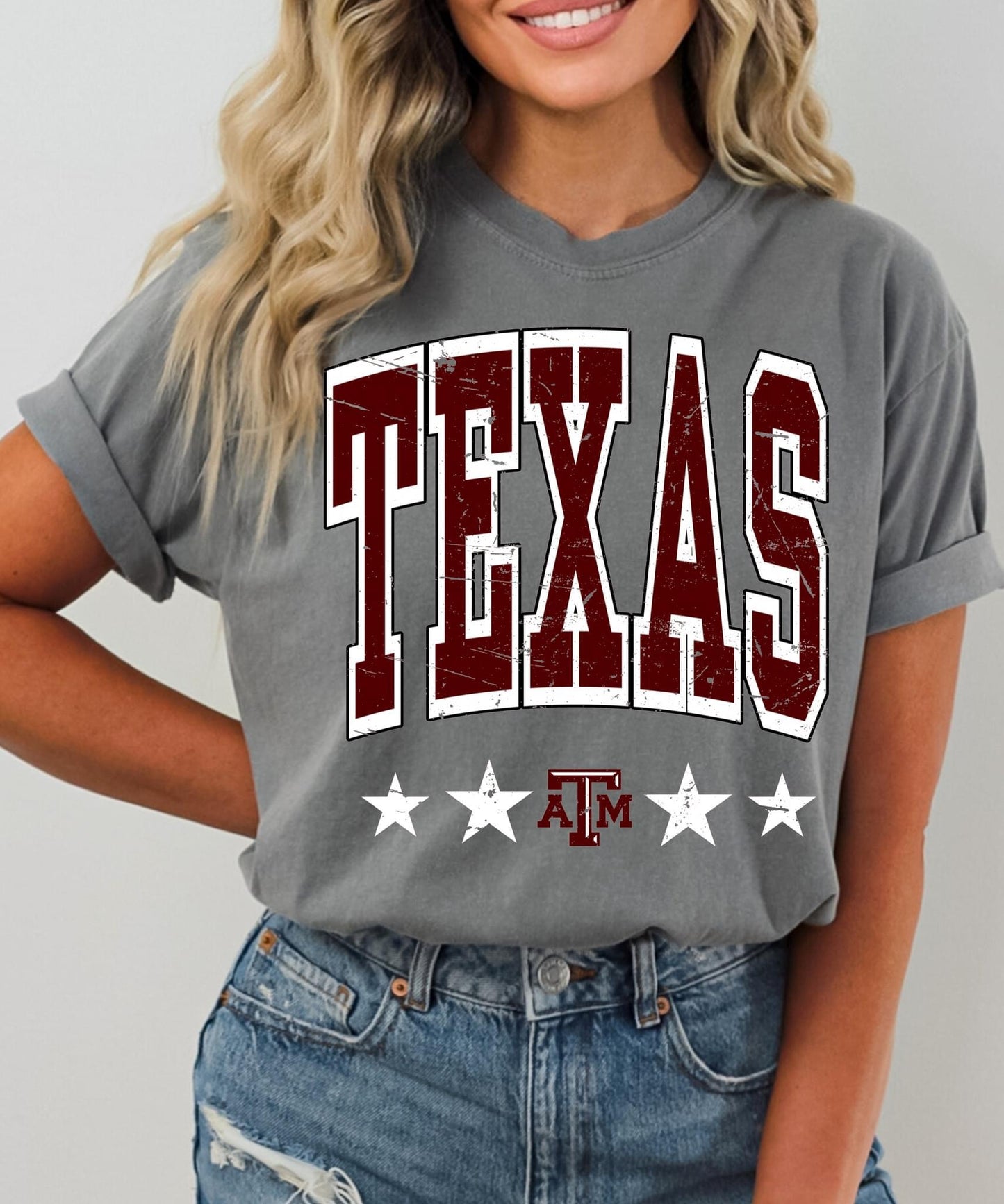 Vintage Texas Completed Tee