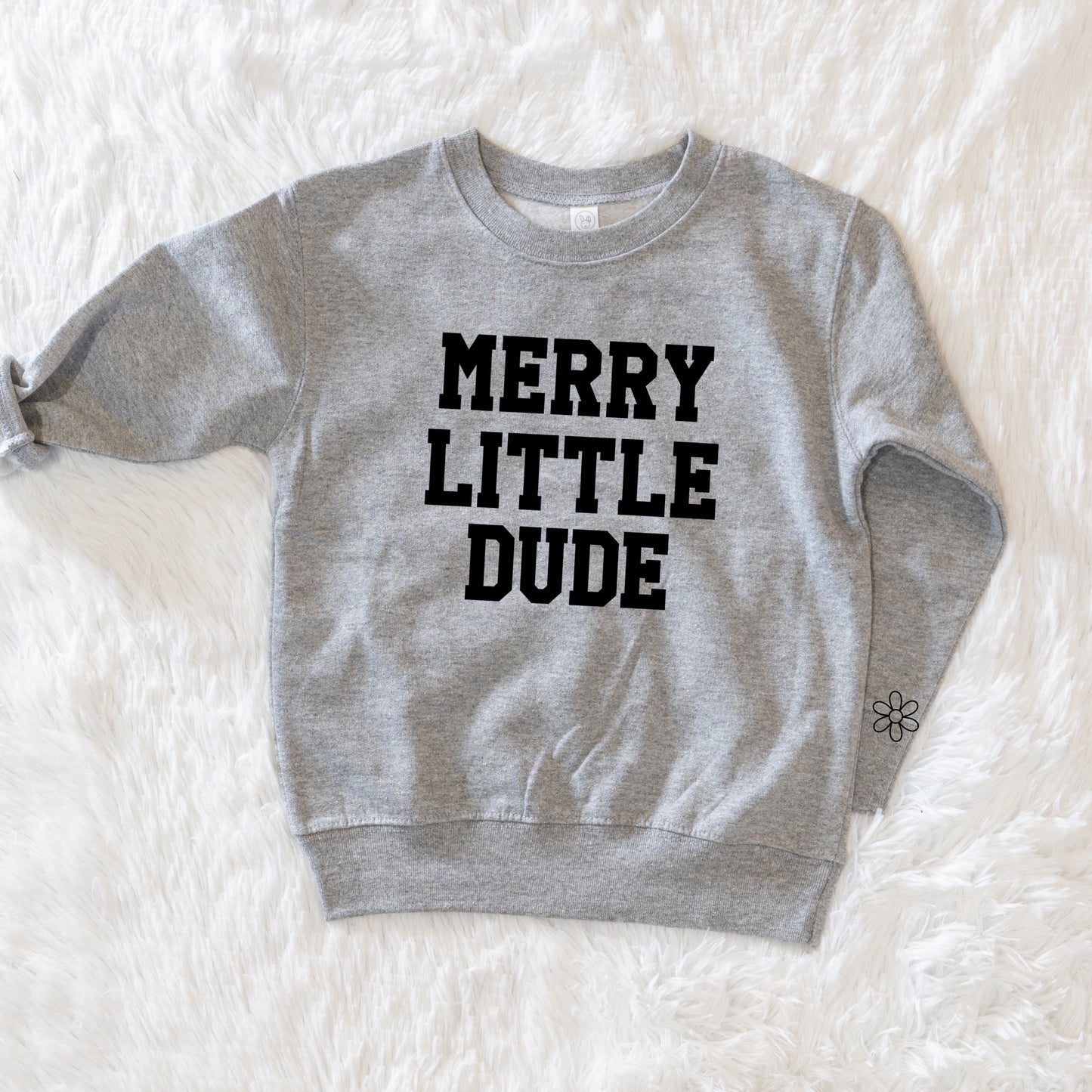 Merry Little Dude Completed Tee