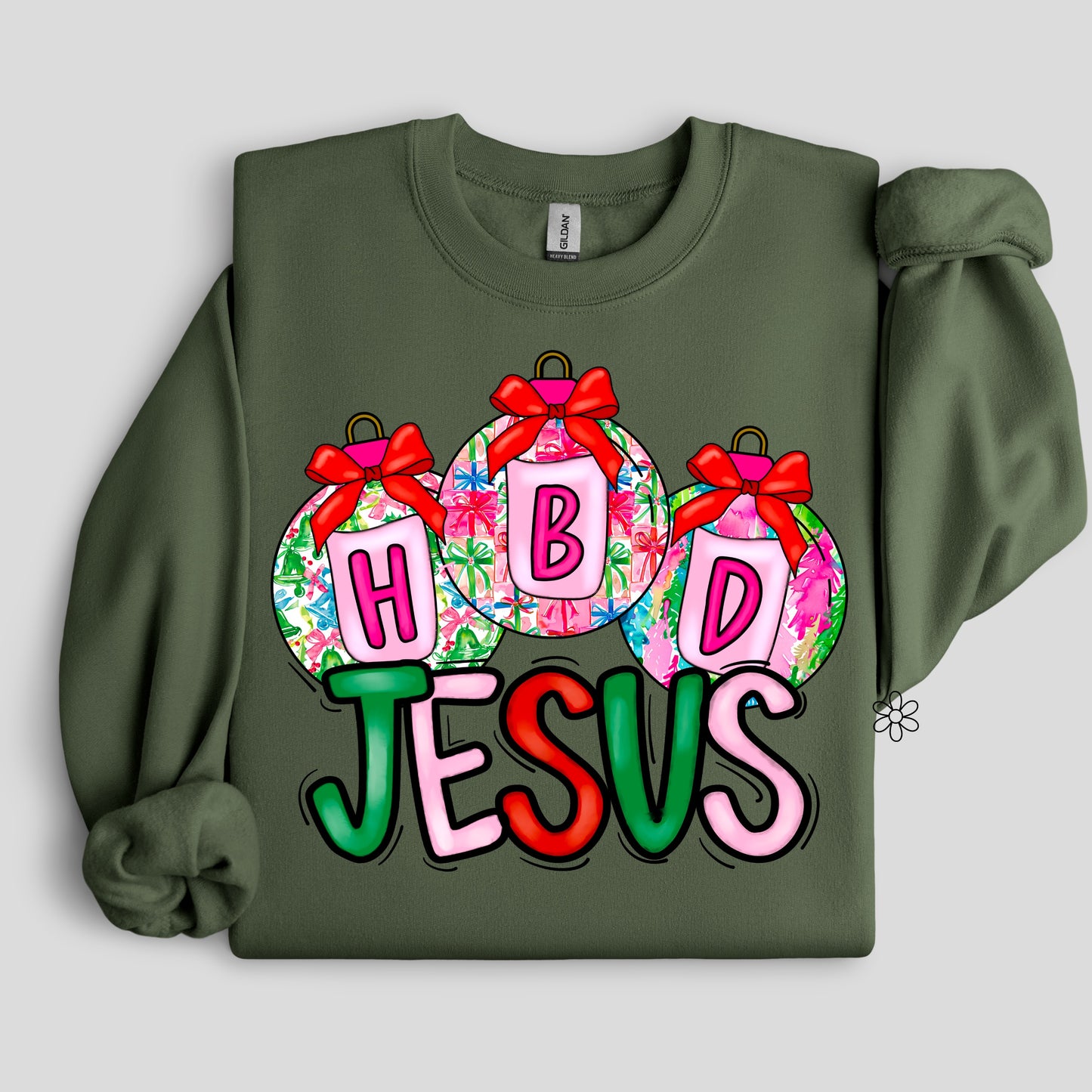 HBD Jesus DTF Transfer Only