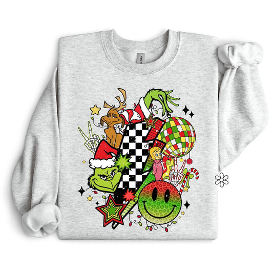 Grinch Collage Completed Tee