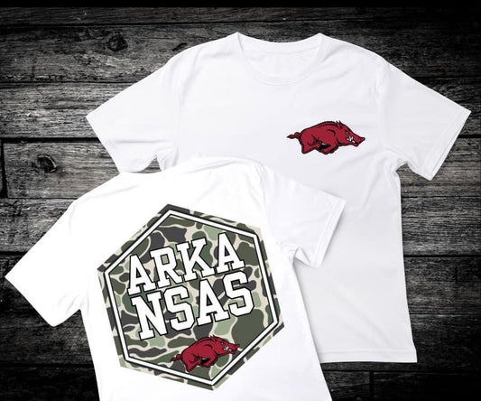 Arkansas Camo Front & Back Completed